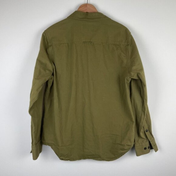 CAT Utility Long Sleeve Shirt - Olive Green - Size L - Picture 8 of 8
